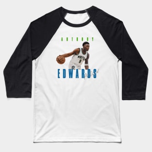 Anthony Edwards Baseball T-Shirt